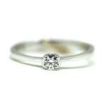 Engagement Ring 0.10 Ct