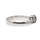 18kte white gold ring. and 0.21CT diamonds.