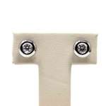 Pendientes Oro blanco 18kte. 0.20CT