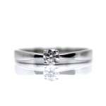 Engagement ring 18K Gold 0.21Ct