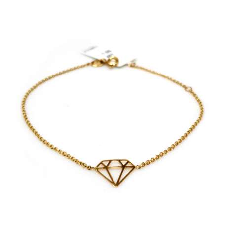 Bracelet and Pendant Yellow Gold 18kte.