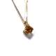 Chain And Pendant In 18K Yellow Gold With Citrine 4,25mm