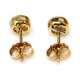 Yellow Gold Earrings with Diamonds 0.06CT