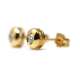 Yellow Gold Earrings with Diamonds 0.24CT