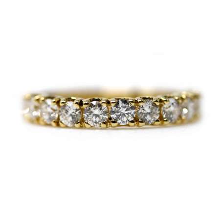 Yellow Gold Ring & Diamond 1,06Cts
