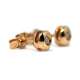 Rose Gold Earrings 18kl & Diamond 0.15Ct