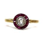 Anillo Vintage Ojo Perdiz