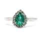 Diamond & Emerald Ring