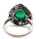 Platinum Emerald Ring