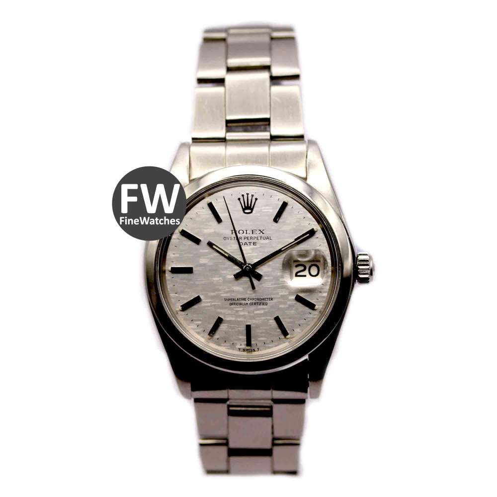 Rolex Oyster Perpetual Date 34 Mosaic dial