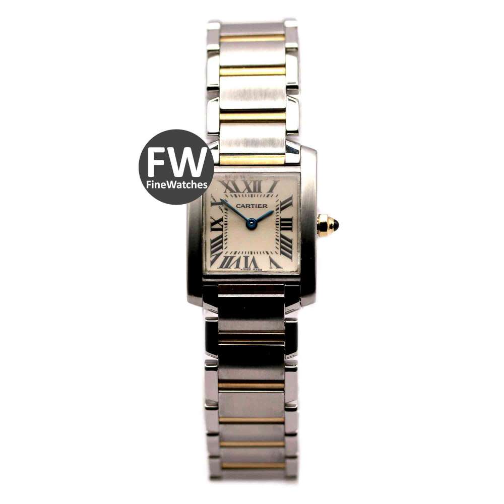 Cartier Tank Française acero y oro