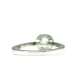 Engagement Ring White Gold Diamond 0.60 Ct