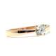 Engagement Rose Gold & Diamond 0.50 Ct