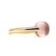 Ring Rose Gold 18Kl Pink Quartz