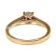 Engagement Ring Rose Gold 0.40 Ct