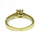 Engagement Ring Yellow Gold 0.40 Ct