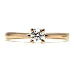 Verlobungsring Rosegold 0,30 Ct