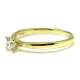 Engagement Ring Yellow Gold 0.31 Ct
