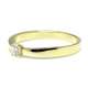 Engagement Ring Yellow Gold 0.21 Ct