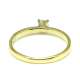 Engagement Ring Yellow Gold 0.18 Ct